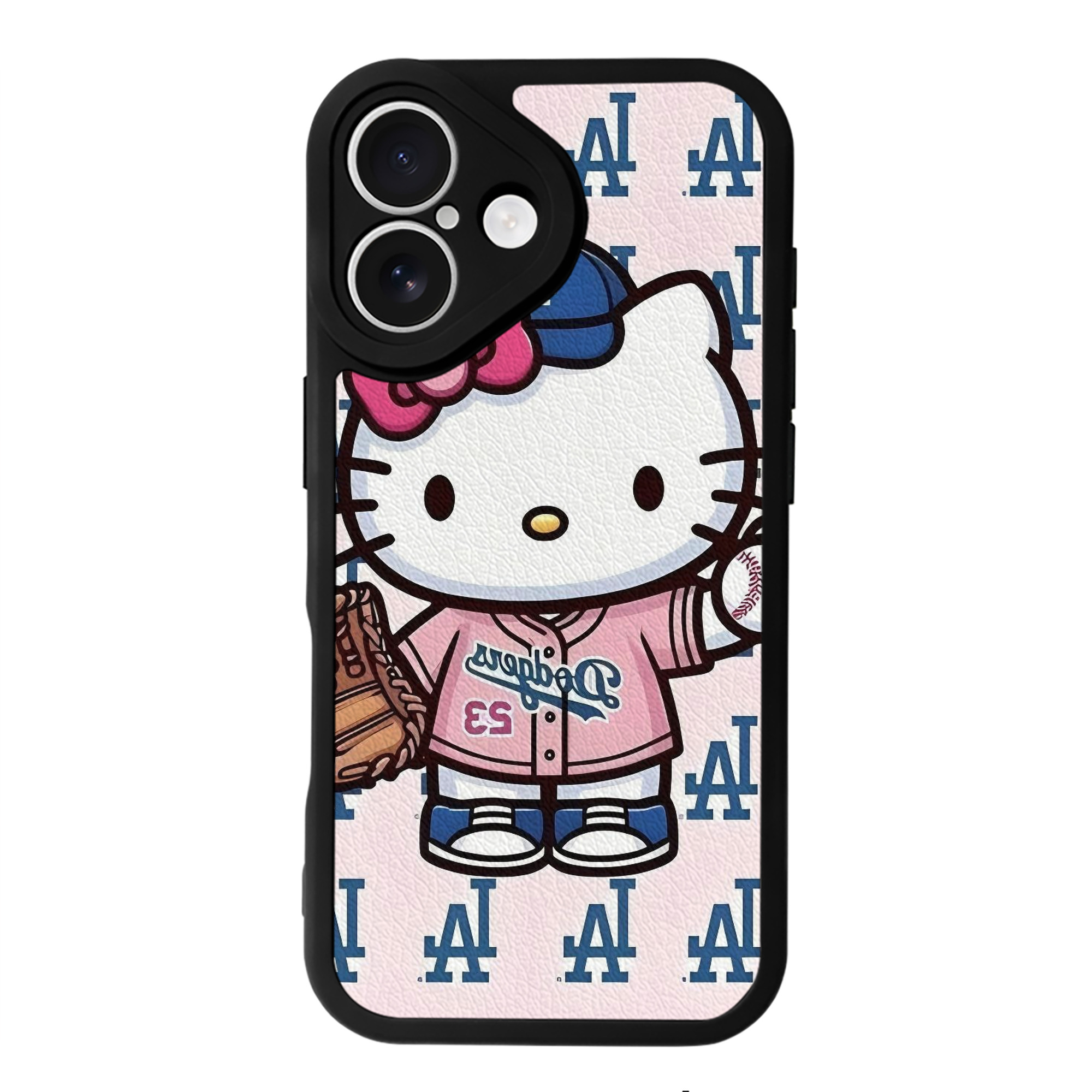  IPhone 16 Silicone Leather Case – UV Print, Lambskin Texture – Perfect Fit, Wireless Charging Compatible, Scratch Resistant, Precise Cutouts – Stylish Protection For IPhone 16